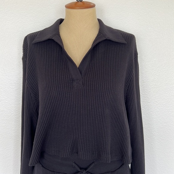 The Range Jumbo Stark Thermal Long Sleeve in Jet Black Size M - Picture 4 of 6